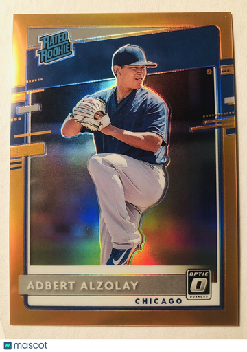 Adbert Alzolay 2020 Donruss Optic #87 Orange Parallel SP #23/100 Chicago Cubs