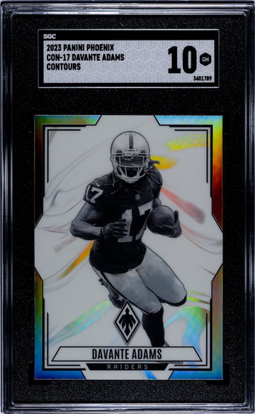 2023 Panini Phoenix #CON-17 Davante Adams Contours SGC 10