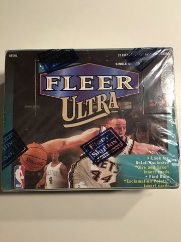 1998-99 FLEER ULTRA Retail Box Carter,  Pierce & Nowitski RC