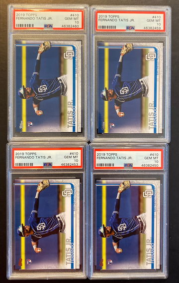 2019 Topps Fernando Tatis Jr. #410 PSA 10