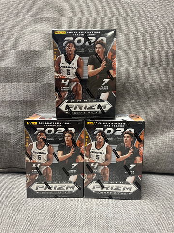 2020-21 Prizm Draft Picks Basketball Blaster Box Lot - 3 Boxed