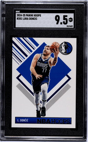 2024-25 Panini Hoops #281 Luka Doncic SGC 9.5