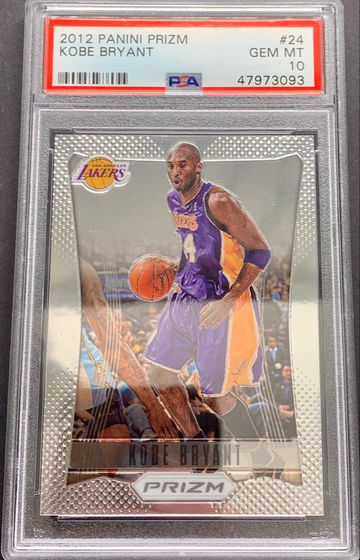 2012 Panini Prizm Kobe Bryant #24 PSA 10 GEM MT