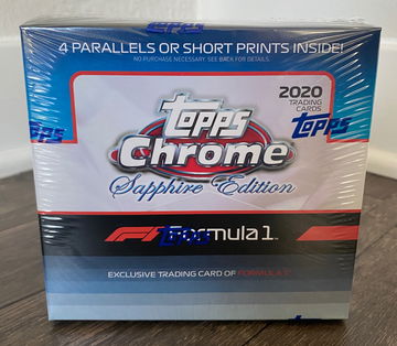 2020 Topps Chrome Sapphire Forumla 1 Box