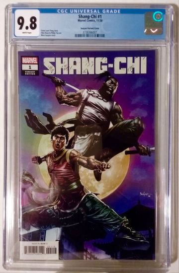 Shang Chi #1 - CGC 9.8 - 1:25 Mico Suayan Variant Cover