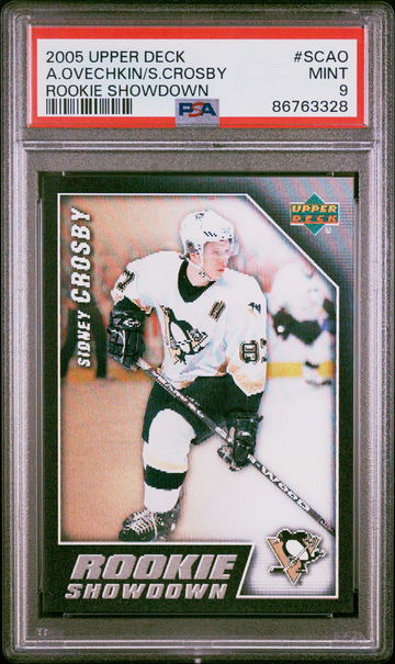 2005 Upper Deck #RS-SCAO Sidney Crosby Rookie Showdown PSA 9