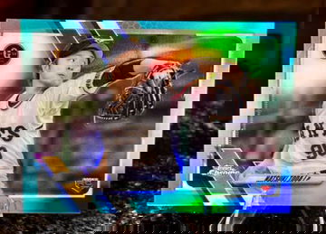 2021 Topps Chrome NPB NIPPON NATSUKI TODA RC #/199 Aqua Refractor Rookie 63