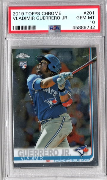 2019 Topps Chrome Vladimir Guerrero Jr. PSA 10