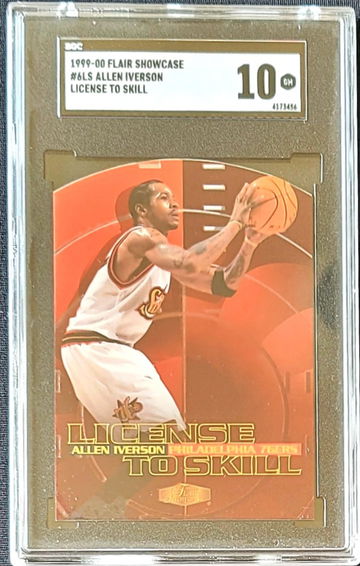 1999-00 Flair Allen Iverson License to Skill