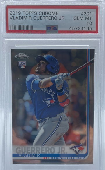 2019 Topps Chrome Vladimir Guerrero Jr. PSA 10 GEM MINT