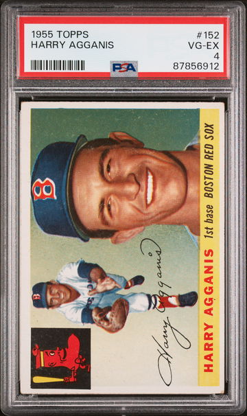 1955 Topps Harry Agganis #152 PSA 4