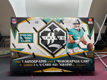 2020 NFL Panini LIMITED Football Factory Sealed Hobby Box BURROW HERBERT HURTS TUA