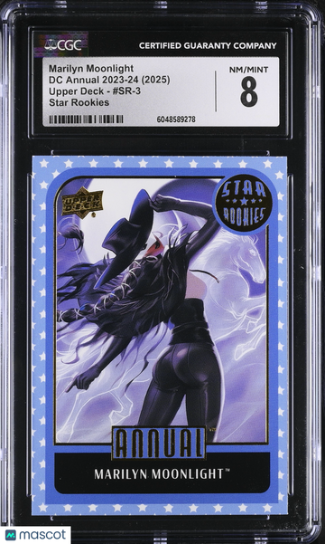 2025 Upper Deck DC Annual 2023-24 Marilyn Moonlight #SR-3 Star Rookies CGC 8