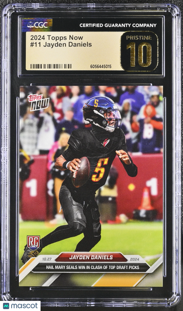 2024 Topps Now Jayden Daniels #11 CGC 10