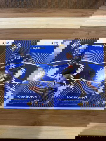 🔥1998 UD Choice Rookquest/Starquest Woodsen Moss Sanders Rice Blue Parallel RC