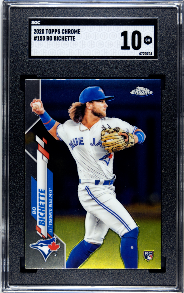 2020 Topps Chrome Bo Bichette #150 SGC 10
