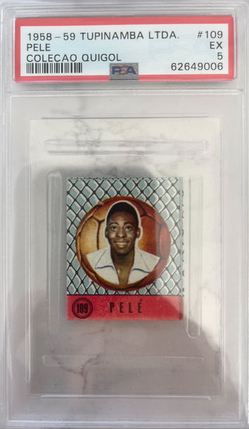 1958 Tupinamba Ltda. Pele Colecao Quigol PSA 5 Only 13 higher