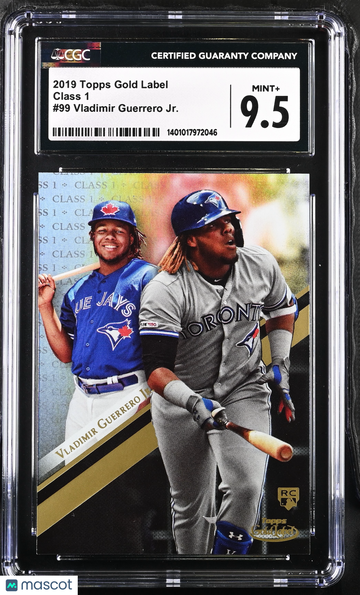 2019 Topps Gold Label Class 1 Vladimir Guerrero JR. #99 CGC 9.5