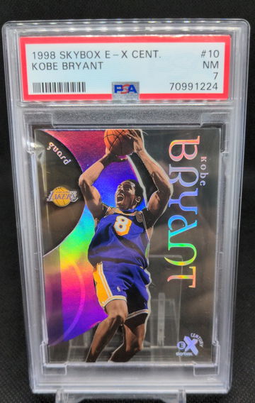 1998-99 Skybox E-X Century Kobe Bryant #10 PSA 7
