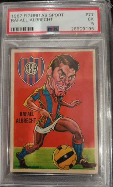 Rafael Albrecht 1967 Figuritas Sport #77