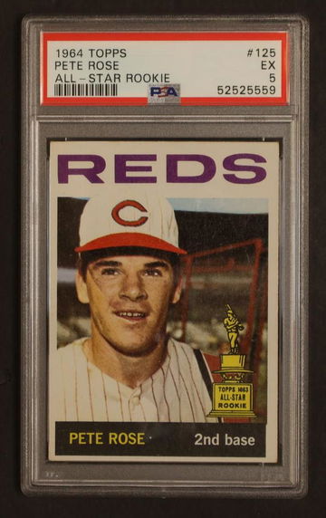 1964 Topps Pete Rose #125 PSA 5