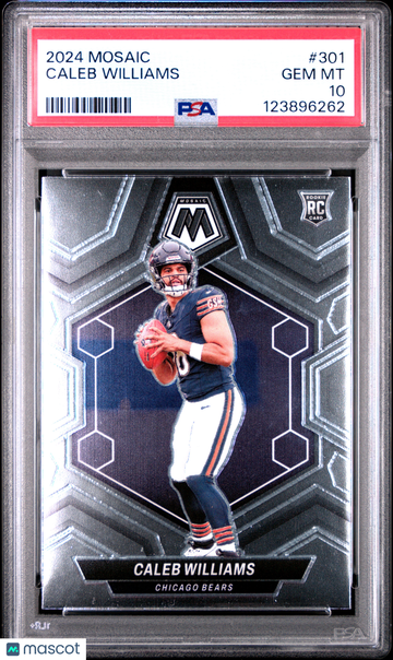 2024 Panini Mosaic Caleb Williams #301 PSA 10