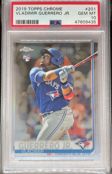 PSA 10 2019 Topps Chrome Vladimir Guerrero Jr #201