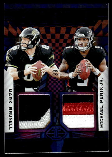 2024 Panini Illusions Rookie Idols Dual Mark Brunell/Michael Penix Jr. #RI-BP