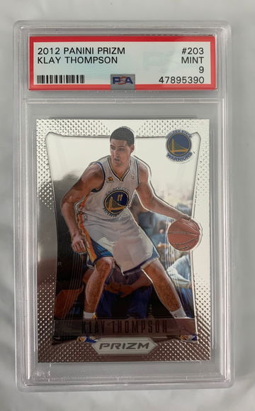 2012 Klay Thompson Prizm PSA 9