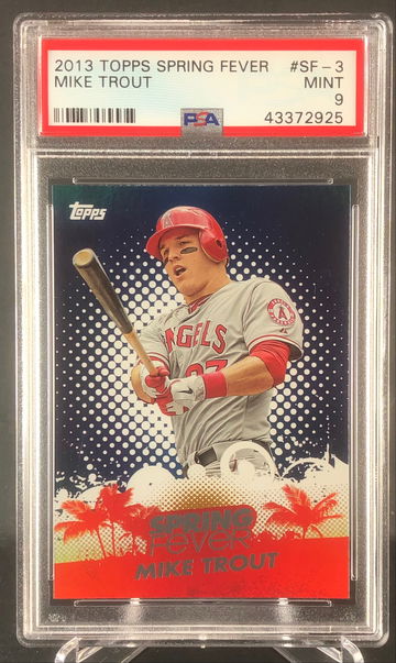 2013 Topps Spring Fever SF-3 Mike Trout [PSA 9]