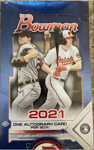2021 Bowman Hobby Box