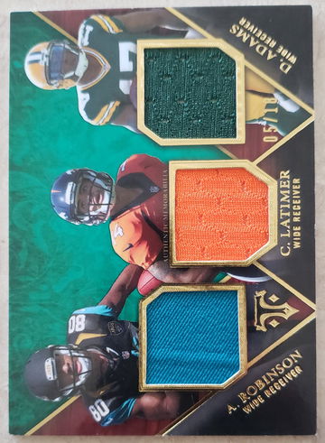 Davante Adams RC 2014 Topps Triple Threads Jersey /18