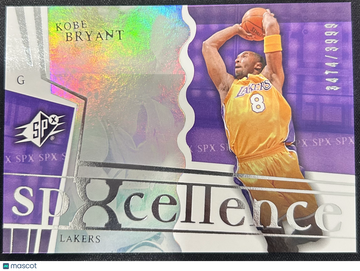 2003 Upper Deck SPx SPXcellence Kobe Bryant #93 3474/3999