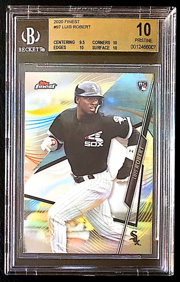 Luis Robert BGS 10 2020 Finest RC