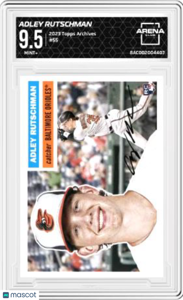 2023 Topps Archives Adley Rutschman #55 Arena Club 9.5