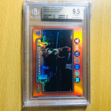 Topps Chrome Orange Kevin Durant