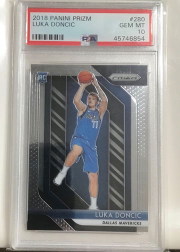 Luka Doncic 2018 Panini Prizm Psa 10