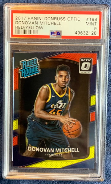 Donovan Mitchell 2017 Optic Red Yellow