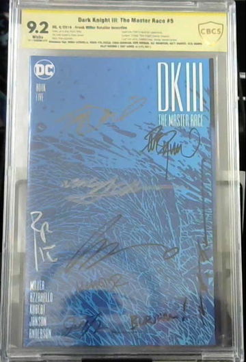 Dark Knight III: The Master Race #5 Signed Variant