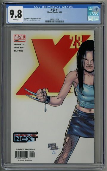 X-23 1 (2005) CGC 9.8 1st Solo Origin Laura Kinney Wolverine's Daughter