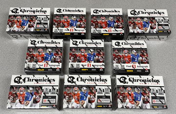 2021 Chronicles Draft Picks NFL Football Megabox (10 Boxes)