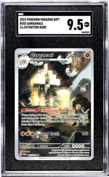 2023 Pokémon Scarlet & Violet Paradox Rift Garganacl #202/182 SGC 9.5