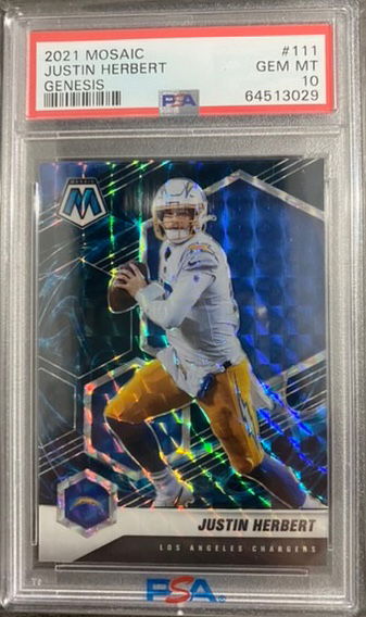 2021 Mosaic Justin Herbert true GENESIS!
