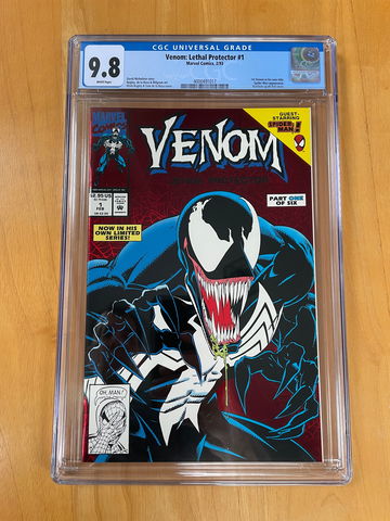 Venom Lethal Protector #1 CGC 9.8 White