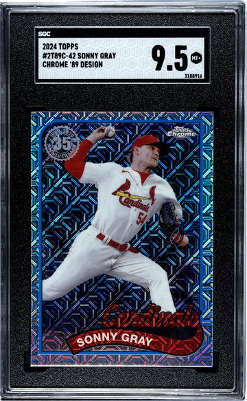 2024 Topps Chrome #2T89C-42 Sonny Gray '89 Design SGC 9.5