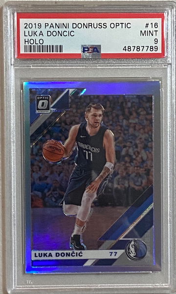 2019 Optic Luka Doncic - Holo PSA 9