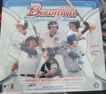 2020 Bowman Sapphire Baseball