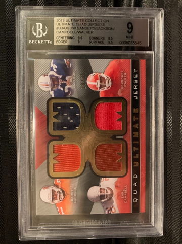 Barry Sanders, Bo Jackson, Earl Campbell and Herschel Walker