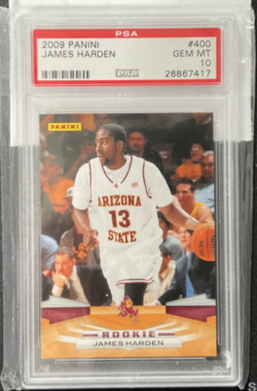 2009 Panini James Harden #400 PSA 10 