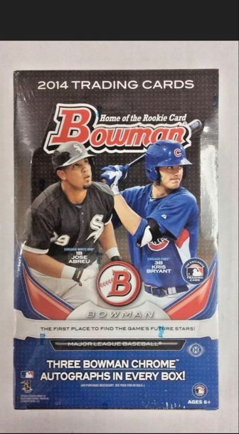 2014 Bowman factory sealed Jumbo case
